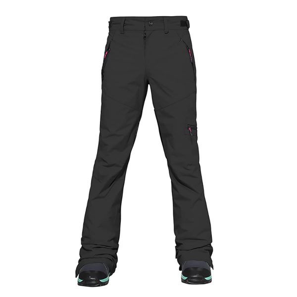 Women's Waterproof Ski Jackets Pants Set Windproof Girls Snowboard Suit Colorful Printed Snowsuit