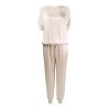 41lyu3vRjbS.jpg 2021 Casual Fashion Sports Running Sweatshirt Pants Two-piece Suit Women