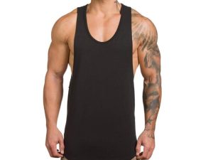 Men's Muscle Gym Workout Stringer Tank Tops Bodybuilding Fitness T-Shirts 1/2/3 Pack