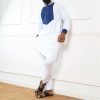 Top and Pant Outfits Clothes for Men Long Sleeve Shirts African Jacket Trouser 2 Piece Set Dashiki Tracksuit Suits Wear