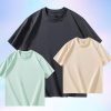 Outdoor Sports Versatile Short Sleeves Breathable Comfortable Quick-Drying Vest Loose Round Neck Pullover T-Shirt