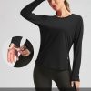 51YsKR52pSL.jpg Women's Sun Shirts UPF 50+ Long Sleeve UV Protection Shirt Lightweight Quick Dry Workout Hiking Tops for Women