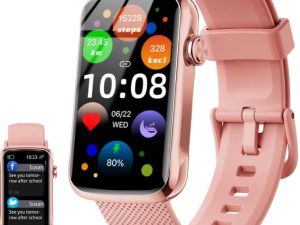 Smart Watch, Smartwatch for Men Women with 24 Sport Modes, IP68 Waterproof Fitness Tracker with 24/7 Heart Rate/Sleep/SpO2