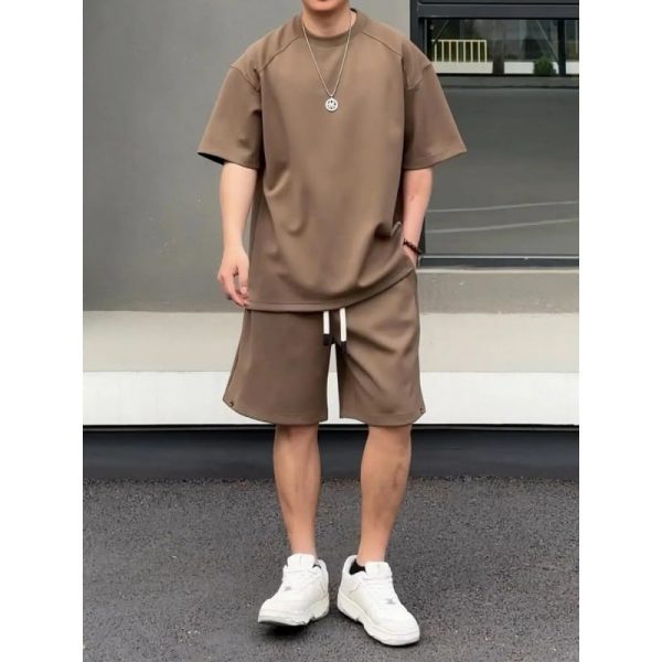 51zUbr0n6L.jpg HBJWOV Leisure Sports Set Round Neck Loose Set