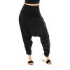 61-kvekqPHL.jpg San Fran Harem Pants - Women's Bamboo Boho Yoga & Beach Pants With Pockets