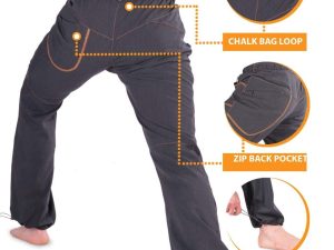 "Xlite Rock Climbing Bouldering and Yoga Pants. Lightweight Stretchy Trousers