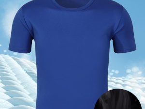 Men Short Sleeve Athletic Tshirt Womens Versatile Basics Essentials Tops Unisex Crewneck Running Shirts Pack of 2