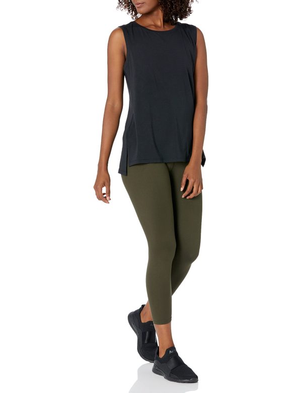 6191qIjNQdL.jpg Women's Soft Cotton Relaxed-Fit Yoga Tank Top (Available in Plus Size)