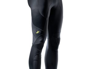 BodyShield Turf Burn Compression Pants 2, Soccer Base Layer with Shin Guard Pockets, Sports Accessories for Football, Baseball,