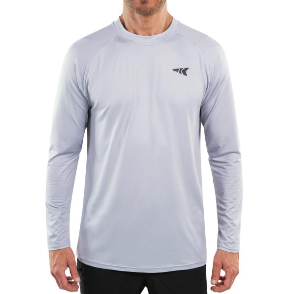 61Kzj5GmctL.jpg UPF 50 Fishing Shirts for Men, Long Sleeve Fishing Hiking Shirt, Breathable Moisture Wicking, Sun Shirts for Men