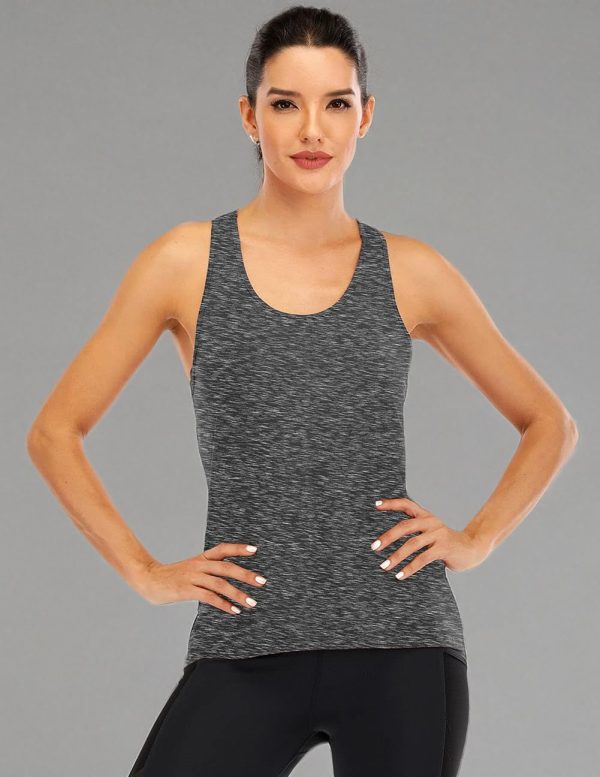 61OKS4DmidL.jpg ICTIVE Womens Cross Backless Workout Tops for Women Racerback Tank Tops Open Back Running Muscle Tank Yoga Shirts