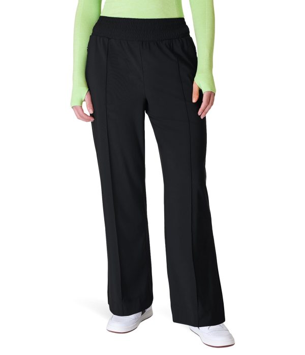 61TbNttALCL.jpg Women's Casual Explorer Wide Leg Track Pant