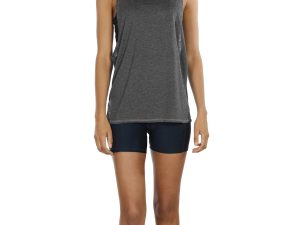 Women's Racerback High Neck Workout Athletic Yoga Muscle Tank Tops