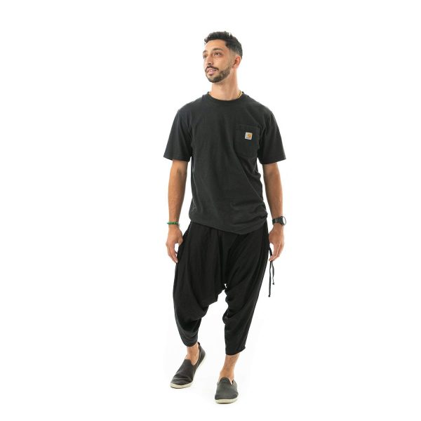 61ejWyzms5L.jpg San Fran Harem Pants - Women's Bamboo Boho Yoga & Beach Pants With Pockets