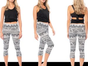 Womens' Capri Length Skinny Pant Leggings | Ultra Soft Active Stretch Pants | Multi Packs & Colors