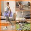 Pilates Board,Multifunctional Rebound Abdominal Board,Foldable Pilates Reformer Set,Ab Core Trainer Machine,Ab Board,Exercise