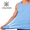 7123I63LOIL.jpg Men's UPF 50+ Tank Top Sleeveless Workout Swim Shirts Quick Dry Muscle Shirt for Bodybuilding Gym Beach