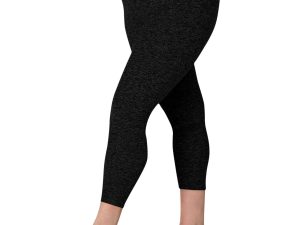 Women's Spacedye High-Waisted Capri Leggings