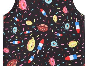 Men's Funny Tank Top Summer Beach Casual Fashion Print Tank Tops for Men Cool Gym Workout Athletic Sleeveless Shirts
