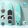 11' Premium Stand Up Paddle Board, Yoga Board with Durable SUP Accessories & Carry Bag | Wide Stance, Surf Control, Non-Slip