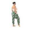 71DhvjFhfUL.jpg Harem Boho Cotton Summer Pants for Women, Loose Lightweight Pants for Women with Pockets, Womens Casual Beach and Yoga Pants