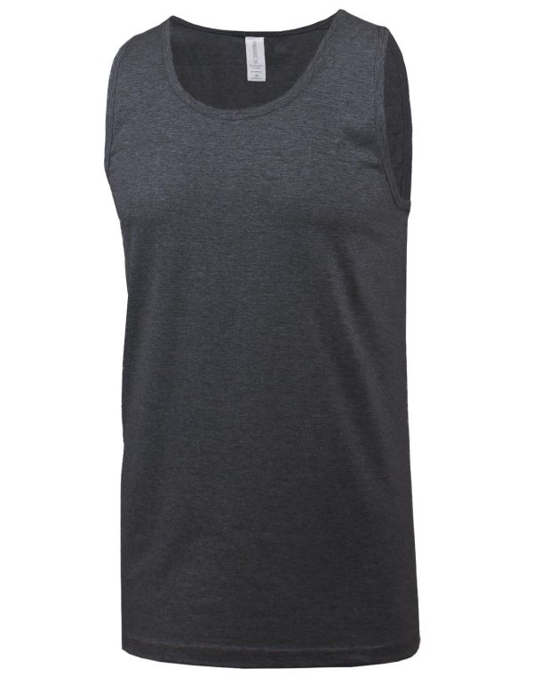 71E4cr3UVhL.jpg Mens Hipster Hip Hop Basic Tank Top Soft Premium Cotton Jersey Shirts, Small - 3XL Available