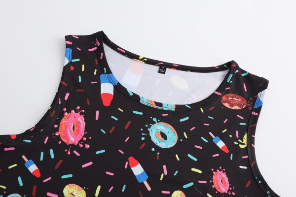 71E62El3YYL.jpg Men's Funny Tank Top Summer Beach Casual Fashion Print Tank Tops for Men Cool Gym Workout Athletic Sleeveless Shirts