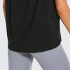 71FGgMtP1nL.jpg Women's Pima Cotton Short Sleeve Shirts Boat Neck Loose Fit Gym Workout T-Shirt Athletic Casual Tops