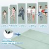 CertiPUR-US Memory Foam Camping Mattress, Portable Roll Up Travel Car Camping Mattress Sleeping Pad & Floor Mattress, Cot