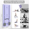 Pilates Board - Pilates Reformer Set, Multi-Purpose Foldable Pilates Reformer Board for Home, 5 in 1 Pilates Sliding Board