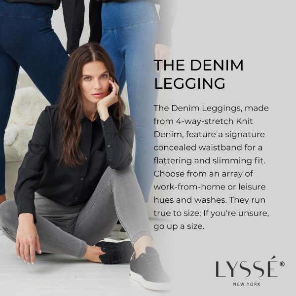 71J0jBkdw4L.jpg Denim Leggings, Jeggings for Women, High Waisted Skinny Jeans, Ankle-Length Stretchy Jeans for Women