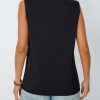 Womens Loose Fit Casual Flowy Tank Tops Trendy Sleeveless Summer Tops Clothing Outfits 2025