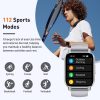 Smart Watch, 1.95" Smartwatch for Men Women(Answer/Make Call), Fitness Watch with 110+ Sports Modes/Heart Rate/Pedometer/Sleep