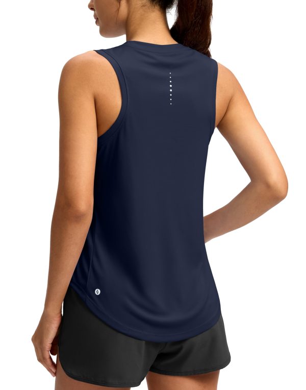 71MsC29XC-L.jpg Women's Sleeveless Workout Tops Lightweight Tennis Yoga Athletic Running Shirts Racerback Tank Tops for Women