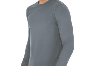 Men’s Dry Fit Soft Crew Neck Long Sleeve Shirt Fitted Top