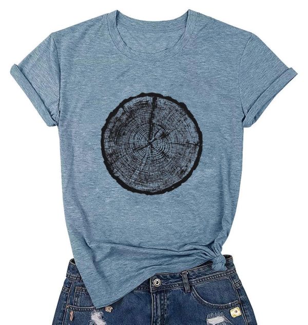 71RfqQhzdHL.jpg Funny Graphic Women Skinny Pine Tree Shirt Summer Hiking Camping Athletic Tees Nature Casual Comfy Clothes