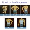 71VHqZSI6zL.jpg Mens Slimming Body Shaper Vest Chest Compression Shirt Abs Abdomen Slim Tank Top Undershirt