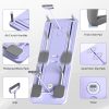 Pilates Board - Pilates Reformer Set, Multi-Purpose Foldable Pilates Reformer Board for Home, 5 in 1 Pilates Sliding Board