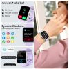 Smart Watch with Alexa & Bluetooth Calls, 1.83" HD Fitness Tracker for Men Women, IP68 Waterproof, 120+ Workout Modes, 24/7