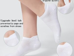 Ankle Socks Women's and Mens - 6/10 Pairs Low Cut Tab & No Show Athletics Running Socks