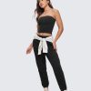 71iEa-w2nkL.jpg Butterluxe Double Lined Tube Tops for Women Going Out Crop Sleeveless Tank Bandeau Strapless Casual Shirts
