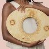 Seat for Yoni in a Luxury Package-Devi Steaming Wooden SEAT with Engraved Pictures of Goddess Yoga and Muladhara (Queen