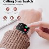 Smart Watches for Men Women with Bluetooth Call 1.72" HD Touch Screen Fitness Watch with Heart Rate/Sleep Monitor,100+ Sports