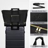 71nDhYzSUSL.jpg Multifunctional Gym Bag for Women, Black with USB Charging Port, 40L Waterproof Duffel Bag for Travel, Gym, Yoga, Weekender,