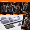 Pilates Board,Pilates Reformer Sets, Multifunctional Abdominal Pilates Board for Home Workout Equipment, Portable Foldable Ab