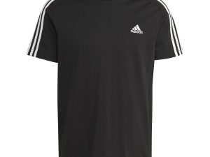 71o69ugG43L.jpg Men's Essentials Single Jersey 3-Stripes T-Shirt