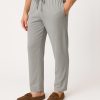 Men's 6 Pack 100% Cotton Jersey Knit Yoga Lounge & Sleep Pajama Pants