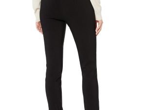 Women's Solid Supreme Stretch Dress Pants with Pull-on Waistband and Pockets, Durable Work Slacks, 30.5" Inseam