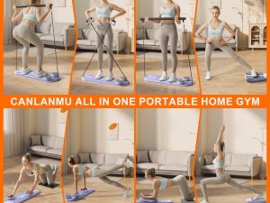 Pilates Board,Multifunctional Rebound Abdominal Board,Foldable Pilates Reformer Set,Ab Core Trainer Machine,Ab Board,Exercise