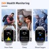 Smart Watch, 1.95" Smartwatch for Men Women(Answer/Make Call), Fitness Watch with 110+ Sports Modes/Heart Rate/Pedometer/Sleep